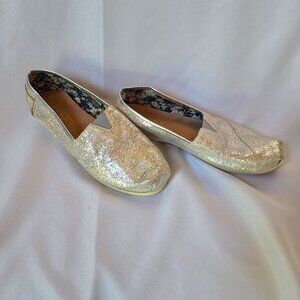 Roper Ladies Glitter Slip-On Flats | Size 9